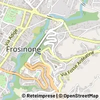 Mapa Frosinone