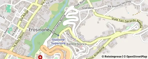 Mappa Frosinone