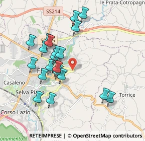 Mappa Via San Lorenzo, 03100 Frosinone FR, Italia (1.95)