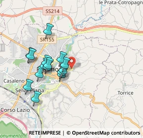 Mappa Via San Lorenzo, 03100 Frosinone FR, Italia (1.73067)