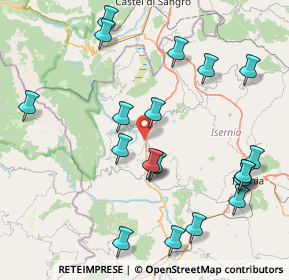 Mappa LOC. VALLE SAN MARTINO, 86070 Rocchetta a Volturno IS, Italia (9.777)