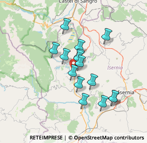 Mappa LOC. VALLE SAN MARTINO, 86070 Rocchetta a Volturno IS, Italia (5.91333)