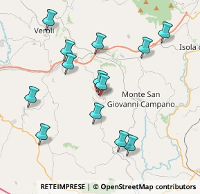 Mappa Via Santa Maria, 03022 Boville Ernica FR, Italia (4.22385)