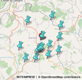 Mappa Via S. Sebastiano, 86080 Miranda IS, Italia (6.59125)