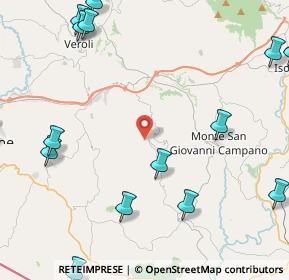 Mappa 03022 Boville Ernica FR, Italia (7.00118)