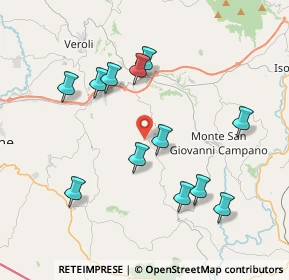 Mappa 03022 Boville Ernica FR, Italia (4.08)