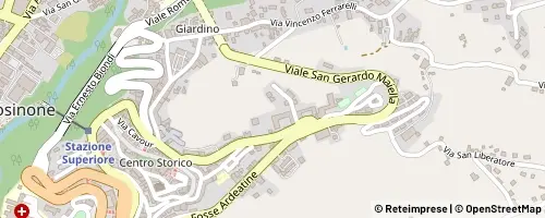 Mappa Frosinone