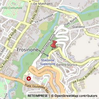 Mappa Viale Roma, 132, 03100 Frosinone, Frosinone (Lazio)