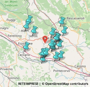 Mappa 03025 Monte San Giovanni Campano FR, Italia (11.652)