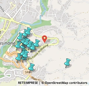Mappa Piazza Risorgimento, 03100 Frosinone FR, Italia (0.5575)