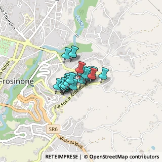 Mappa Piazza Risorgimento, 03100 Frosinone FR, Italia (0.21538)