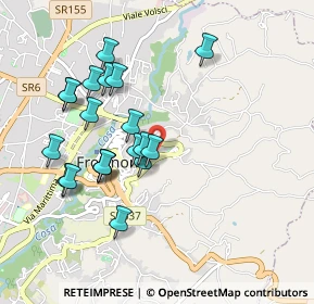 Mappa Piazza Risorgimento, 03100 Frosinone FR, Italia (0.9605)