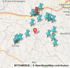 Mappa Via Valle Sant'Andrea, 03029 Veroli FR, Italia (2.091)