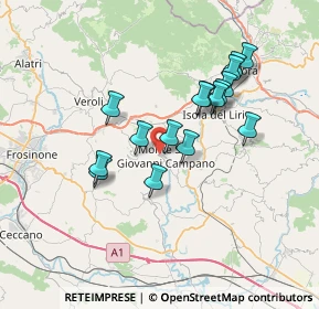 Mappa Via Terrazzo, 03025 Monte San Giovanni Campano FR, Italia (6.51)