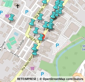 Mappa Via Francesco Veccia, 03100 Frosinone FR, Italia (0.1295)