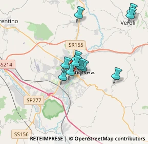 Mappa Via Francesco Veccia, 03100 Frosinone FR, Italia (3.00455)