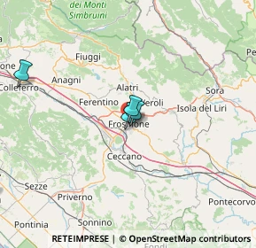 Mappa Via Francesco Veccia, 03100 Frosinone FR, Italia (40.10143)