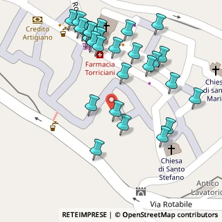 Mappa Via San Francesco, 03022 Boville Ernica FR, Italia (0.07704)