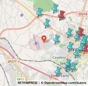 Mappa Via Giovanni Agusta, 03100 Frosinone FR, Italia (2.927)