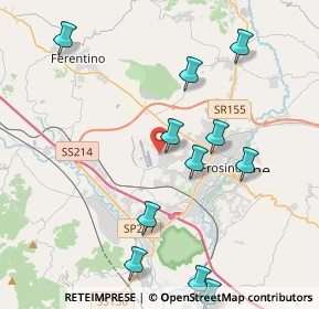 Mappa Via Giovanni Agusta, 03100 Frosinone FR, Italia (4.90273)