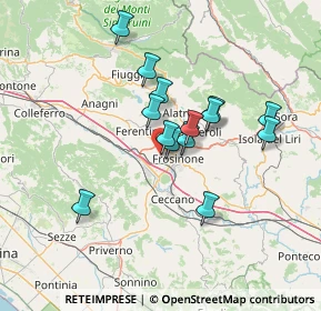 Mappa Via Giovanni Agusta, 03100 Frosinone FR, Italia (12.01)