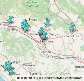 Mappa Via Giovanni Agusta, 03100 Frosinone FR, Italia (19.02231)
