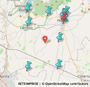 Mappa Via Vigne Nuove, 00045 Genzano di Roma RM, Italia (5.21167)