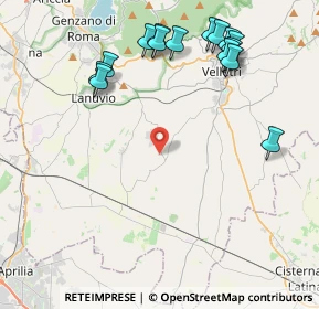 Mappa Via Vigne Nuove, 00045 Genzano di Roma RM, Italia (5.19467)