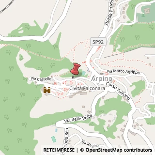 Mappa Via Caio Mario, 43, 03033 Arpino, Frosinone (Lazio)