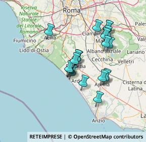 Mappa Sede Legale, 00071 Pomezia RM, Italia (12.304)