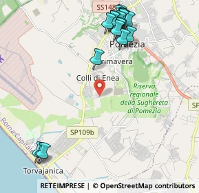 Mappa Sede Legale, 00071 Pomezia RM, Italia (2.7455)