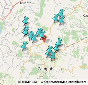 Mappa Contrada Covatta, 86025 Ripalimosani CB, Italia (6.60688)