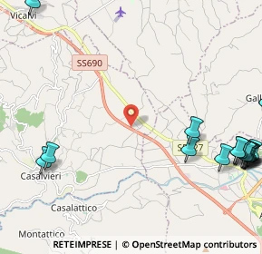Mappa SS 509 - Via Valloni, 03034 Casalvieri FR (3.634)