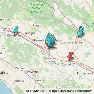 Mappa Via Sodine, 03100 Frosinone FR, Italia (13.455)