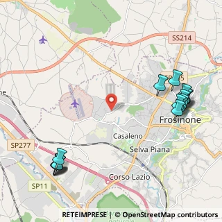 Mappa Via Sodine, 03100 Frosinone FR, Italia (2.98529)