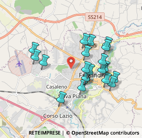 Mappa Viale Madrid, 03100 Frosinone FR, Italia (1.766)