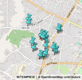 Mappa Viale Madrid, 03100 Frosinone FR, Italia (0.3385)