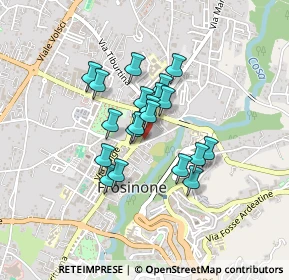 Mappa Via San Giuseppe, 03100 Frosinone FR, Italia (0.3195)