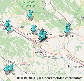 Mappa Via San Giuseppe, 03100 Frosinone FR, Italia (15.814)