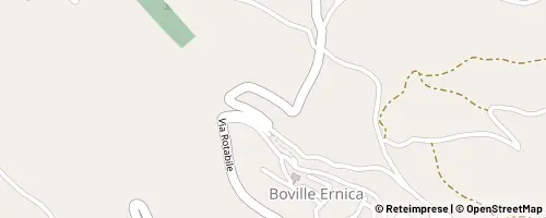 Mappa Boville Ernica
