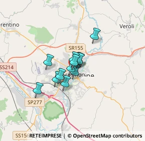 Mappa Piazza Federico Fellini, 03100 Frosinone FR, Italia (1.90833)