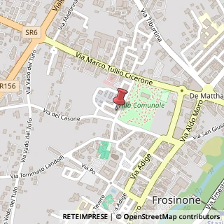 Mappa Via Marcello Mastroianni, 357, 03100 Frosinone, Frosinone (Lazio)