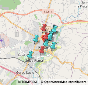 Mappa Piazza Federico Fellini, 03100 Frosinone FR, Italia (0.91909)