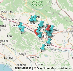 Mappa 03017 Morolo FR, Italia (10.24882)