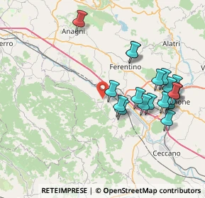 Mappa 03017 Morolo FR, Italia (8.417)