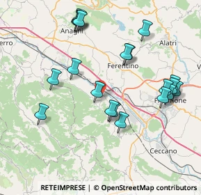 Mappa 03017 Morolo FR, Italia (8.8505)