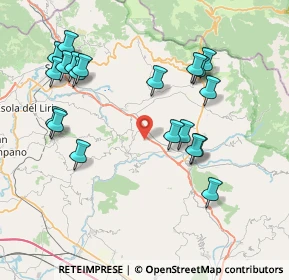 Mappa Via Vitti, 03034 Casalvieri FR, Italia (8.967)