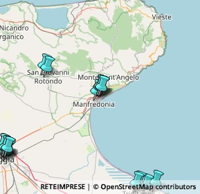 Mappa Centro Commerciale Gargano E.Leclerc-C.Da Pace Loc.Macchia Zi, 71037 Monte Sant'Angelo FG, Italia (26.3535)