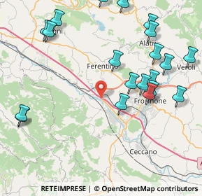 Mappa SP Asi, 03013 Ferentino FR, Italia (10.5535)