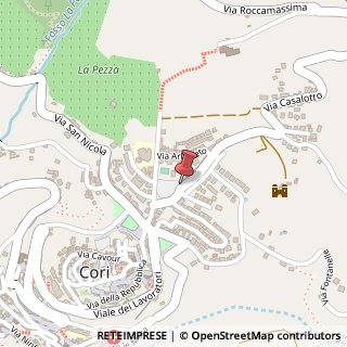 Mappa Via Casalotto, 5, 04010 Cori, Latina (Lazio)